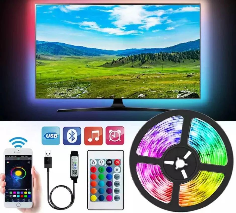 LED RGB TRAKA SA USB KABLOM - 5m
