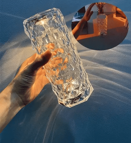 Kristalna led dijamant lampa na dodir