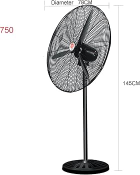Industrijski Stajaći Ventilator – 75 cm