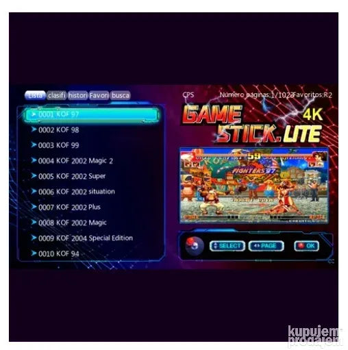 BH TV Game Stick console sa preko 20000 arkadnih igrica
