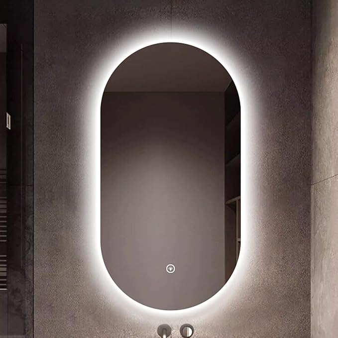 🪞 LED Ovalno Ogledalo – Elegancija i funkcionalnost u jednom!