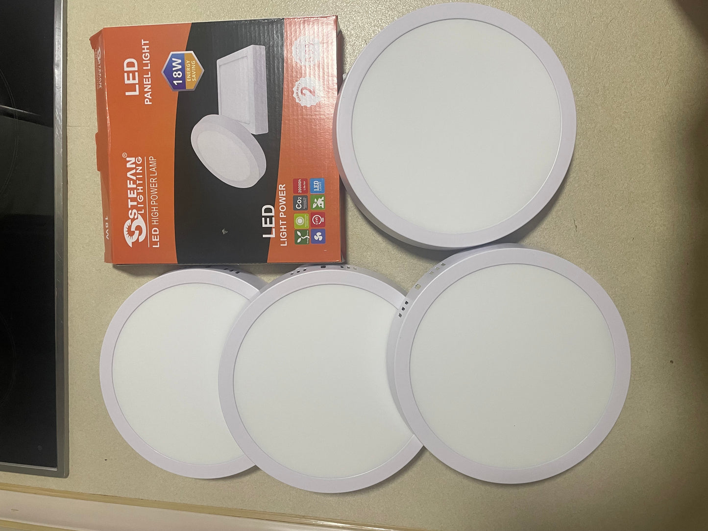 LED Panel 18W Nadgradni 4 komada u setu