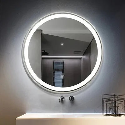 🪞 Okruglo LED ogledalo sa pozadinskim osvetljenjem i pametnim dodirom