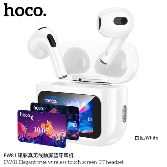🎧 Hoco EW81 – Elegantne TWS slušalice sa touch‑screen kućištem