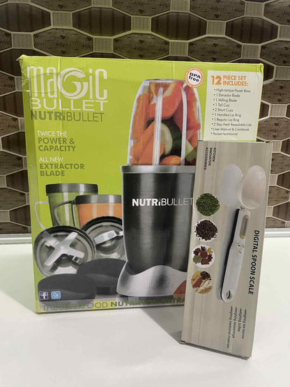 Magic Bullet NutriBullet – Blender Set (12 dijelova) + GRATIS Digitalna Vaga