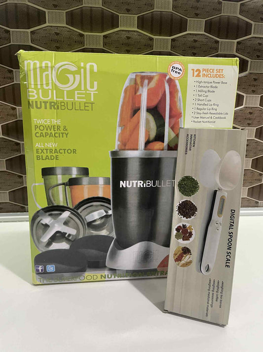 Magic Bullet NutriBullet – Blender Set (12 dijelova) + GRATIS Digitalna Vaga