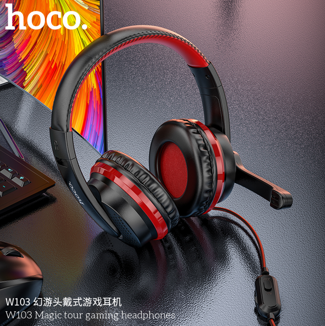 🎧 Hoco W103 – Gejming slušalice sa stilom i udobnošću