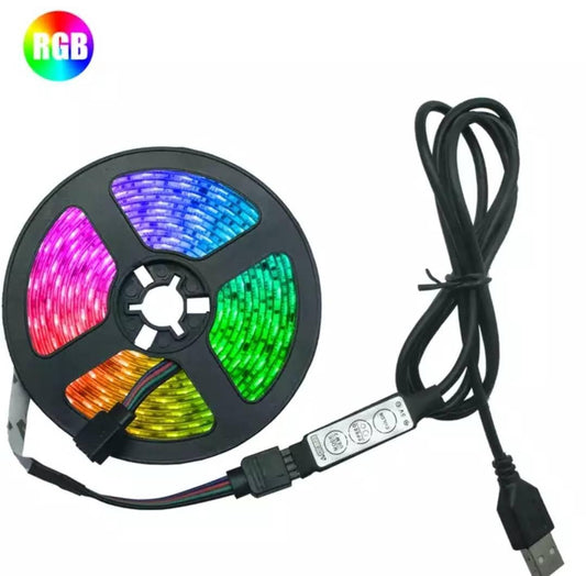 LED RGB TRAKA SA USB KABLOM - 5m